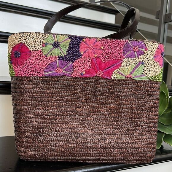 NEW Flora Bella Revolve beach tote shoulder purse travel - Picture 1 of 12